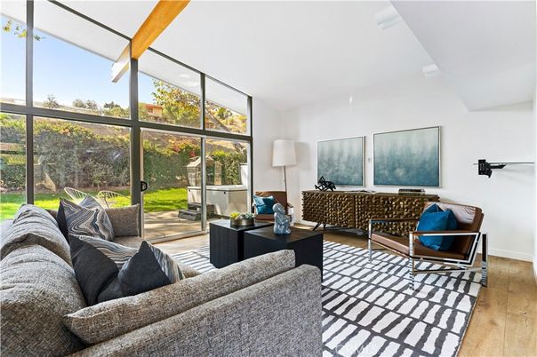 Interior, Living room, Sun Room, Wood Texture Flooring