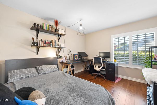 Bedroom, Home Office, Interior, Wood Texture Flooring