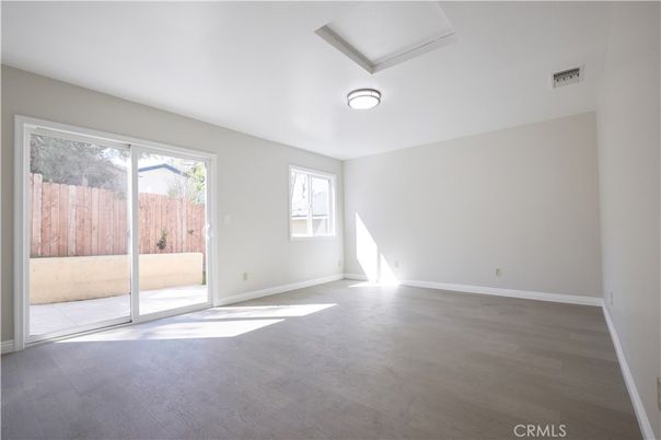 Empty room, Interior, Wood Texture Flooring