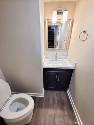 Bathroom, Dual Sink Vanities, Interior, Wood Texture Flooring