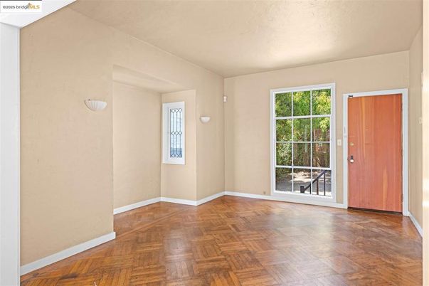 Empty room, Interior, Wood Texture Flooring