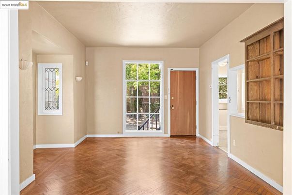Empty room, Interior, Wood Texture Flooring