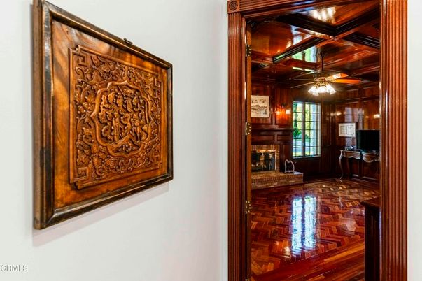 Fireplace, Interior, Wooden Ceilings, Wood Texture Flooring, Wooden Walls