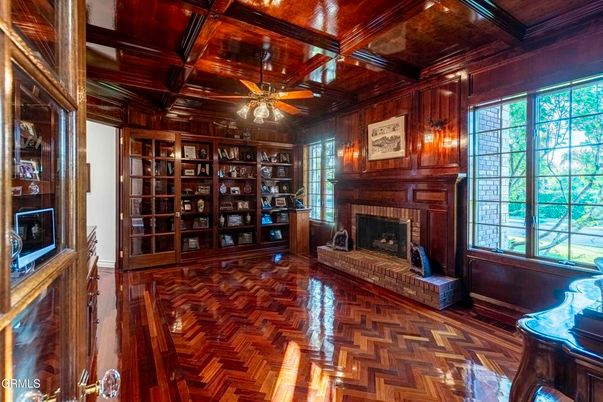Fireplace, Interior, Wooden Beams, Wooden Ceilings, Wood Texture Flooring, Wooden Walls