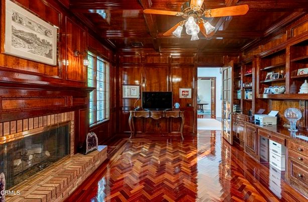Fireplace, Interior, Wooden Beams, Wooden Ceilings, Wood Texture Flooring, Wooden Walls