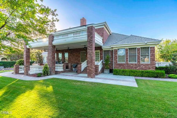 Backyard, Exterior, Facade, Brick Facade, None