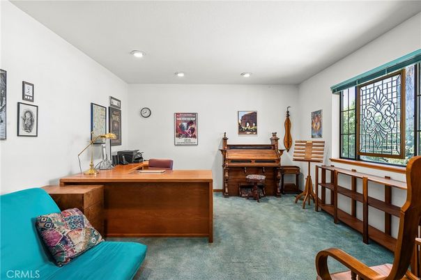 Home Office, Interior, Recessed Lighting