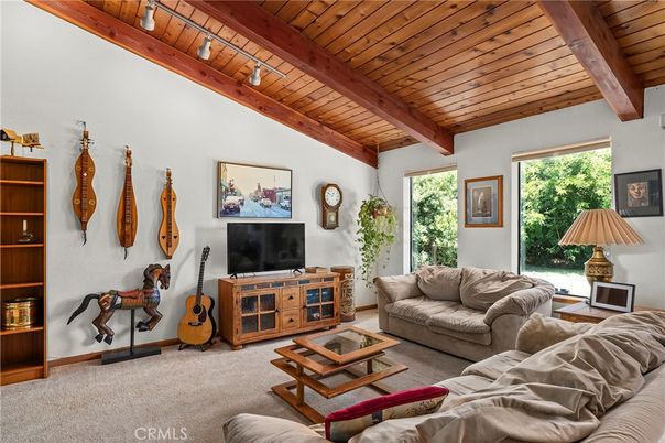 Interior, Living room, Wooden Beams, Wooden Ceilings