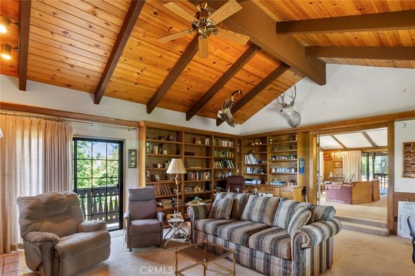Interior, Living room, Wooden Beams, Wooden Ceilings