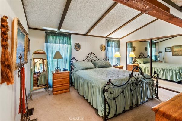 Bedroom, Interior, Wooden Beams