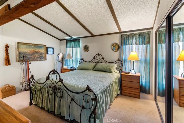 Bedroom, Interior, Wooden Beams
