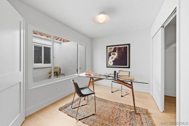 Home Office, Interior, Wood Texture Flooring