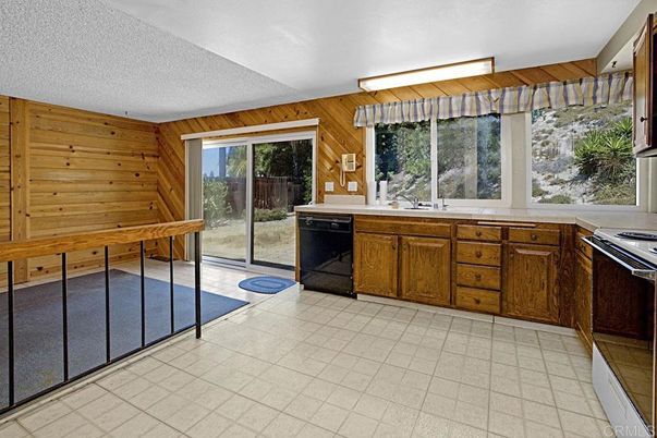 Interior, Kitchen, Wooden Walls