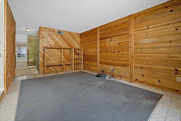 Empty room, Interior, Wooden Walls