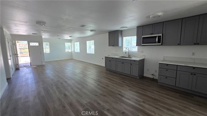 Empty room, Interior, Kitchen, Wood Texture Flooring