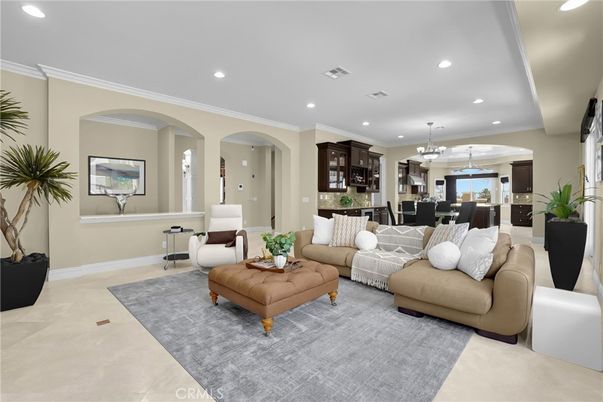 Dining room, Interior, Kitchen, Living room, Pendant Lights, Recessed Lighting