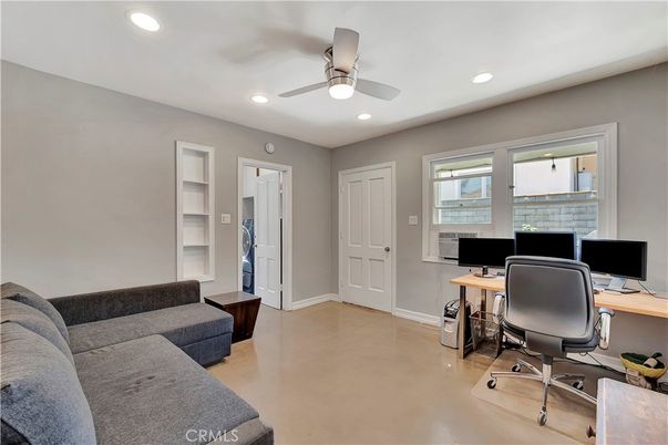 Home Office, Interior, Recessed Lighting