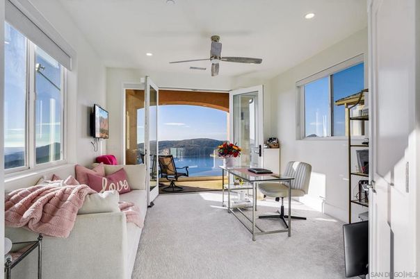 Home Office, Interior, Living room, Recessed Lighting, Water