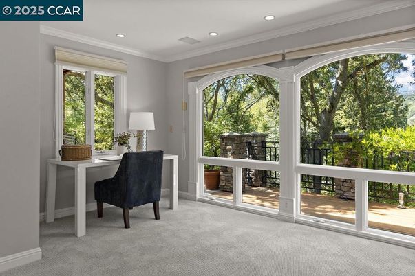Home Office, Interior, Recessed Lighting