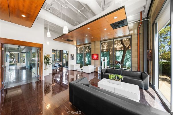 Interior, Living room, Pendant Lights, Recessed Lighting, Wooden Ceilings, Wood Texture Flooring