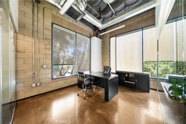 Home Office, Interior, Stone Walls
