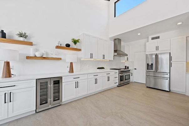 Interior, Kitchen, Recessed Lighting, Stainless Steel Appliances