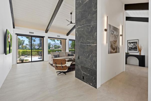 Interior, Living room, Marble Walls