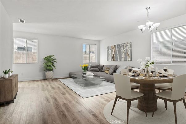 Chandelier, Dining room, Interior, Living room, Wood Texture Flooring