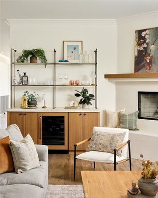 Fireplace, Interior, Living room, Wood Texture Flooring