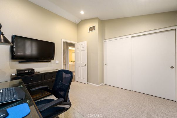 Home Office, Interior, Recessed Lighting
