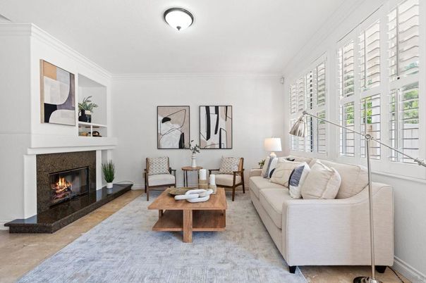 Fireplace, Interior, Living room