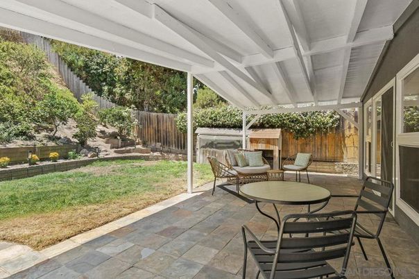 Backyard, Exterior, Fireplace