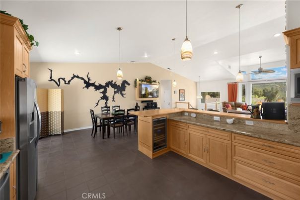 Dining room, Interior, Kitchen, Pendant Lights, Recessed Lighting