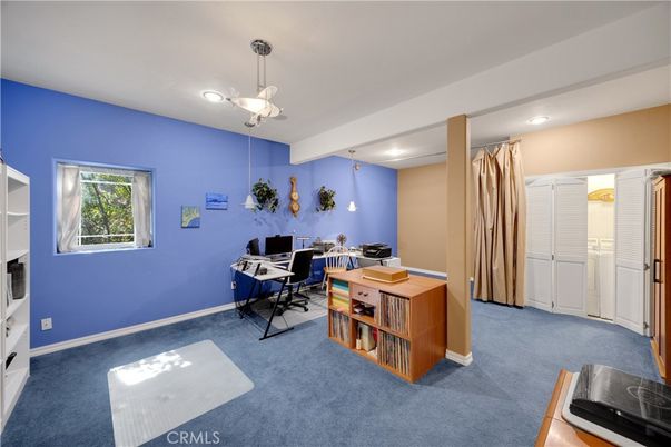 Home Office, Interior, Pendant Lights, Recessed Lighting