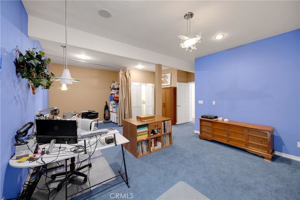 Home Office, Interior, Pendant Lights, Recessed Lighting