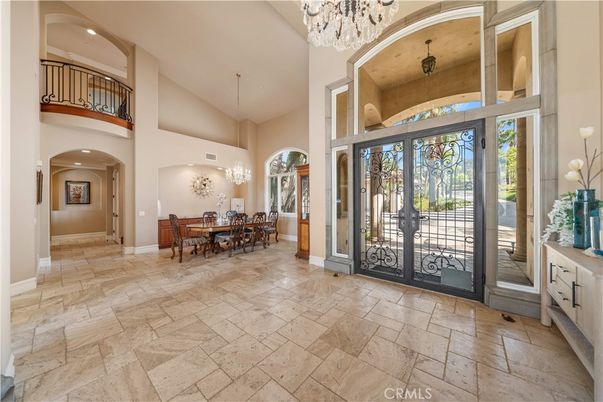 Chandelier, Dining room, Interior, Recessed Lighting