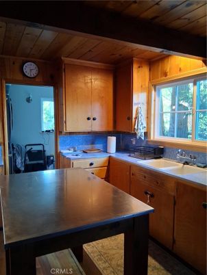Interior, Kitchen, Wooden Ceilings, Wooden Walls