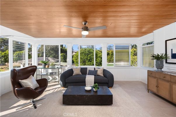 Interior, Living room, Sun Room, Wooden Ceilings