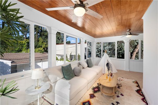 Interior, Living room, Sun Room, Wooden Ceilings