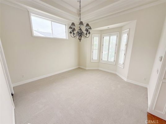 Chandelier, Empty room, Interior