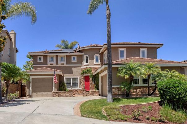 Attached, Exterior, Facade, Solar Panels, Mediterranean