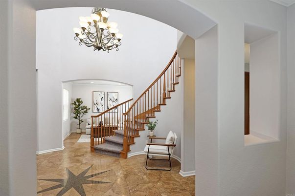 Chandelier, Interior, Recessed Lighting