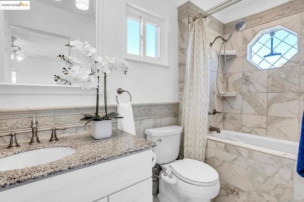 Bathroom, Interior, Marble Walls