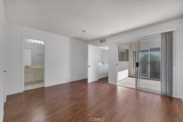 Bathroom, Empty room, Interior, Wood Texture Flooring