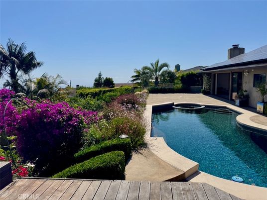 Exterior, Pool, Solar Panels