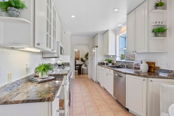 Interior, Kitchen, Recessed Lighting, Stainless Steel Appliances