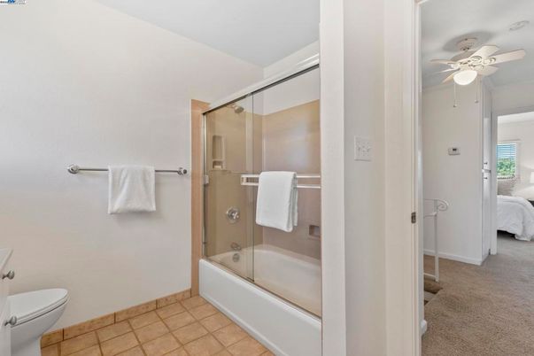 Bathroom, Bedroom, Glass Shower, Interior