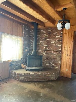 Fireplace, Interior, Stone Walls, Wooden Beams, Wooden Ceilings, Wooden Walls
