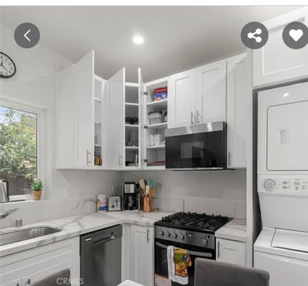 Interior, Kitchen, Recessed Lighting, Washer