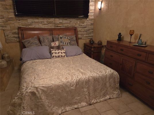 Bedroom, Interior, Stone Walls